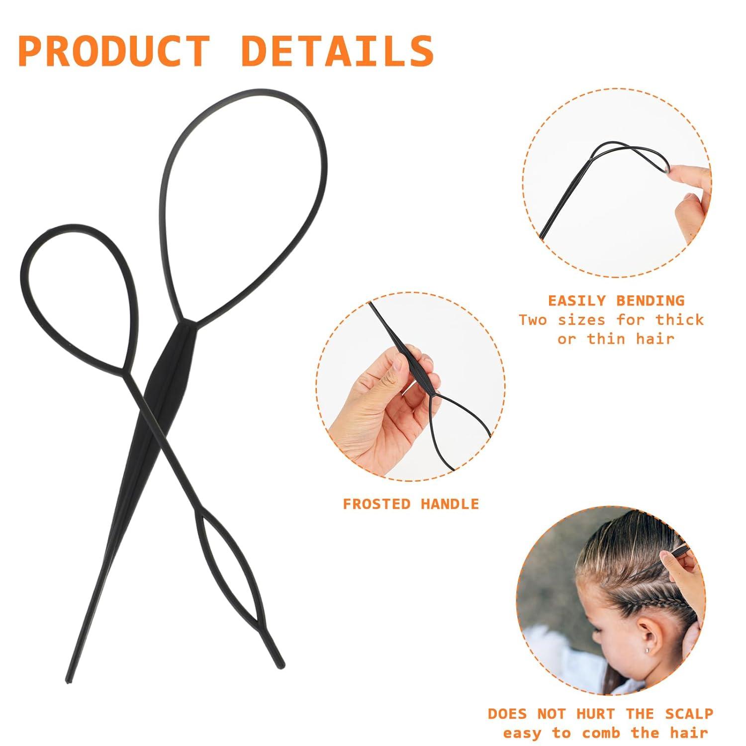 10-teiliges Haar Styling Set mit Toupierbürste & Rattenschwanzkamm