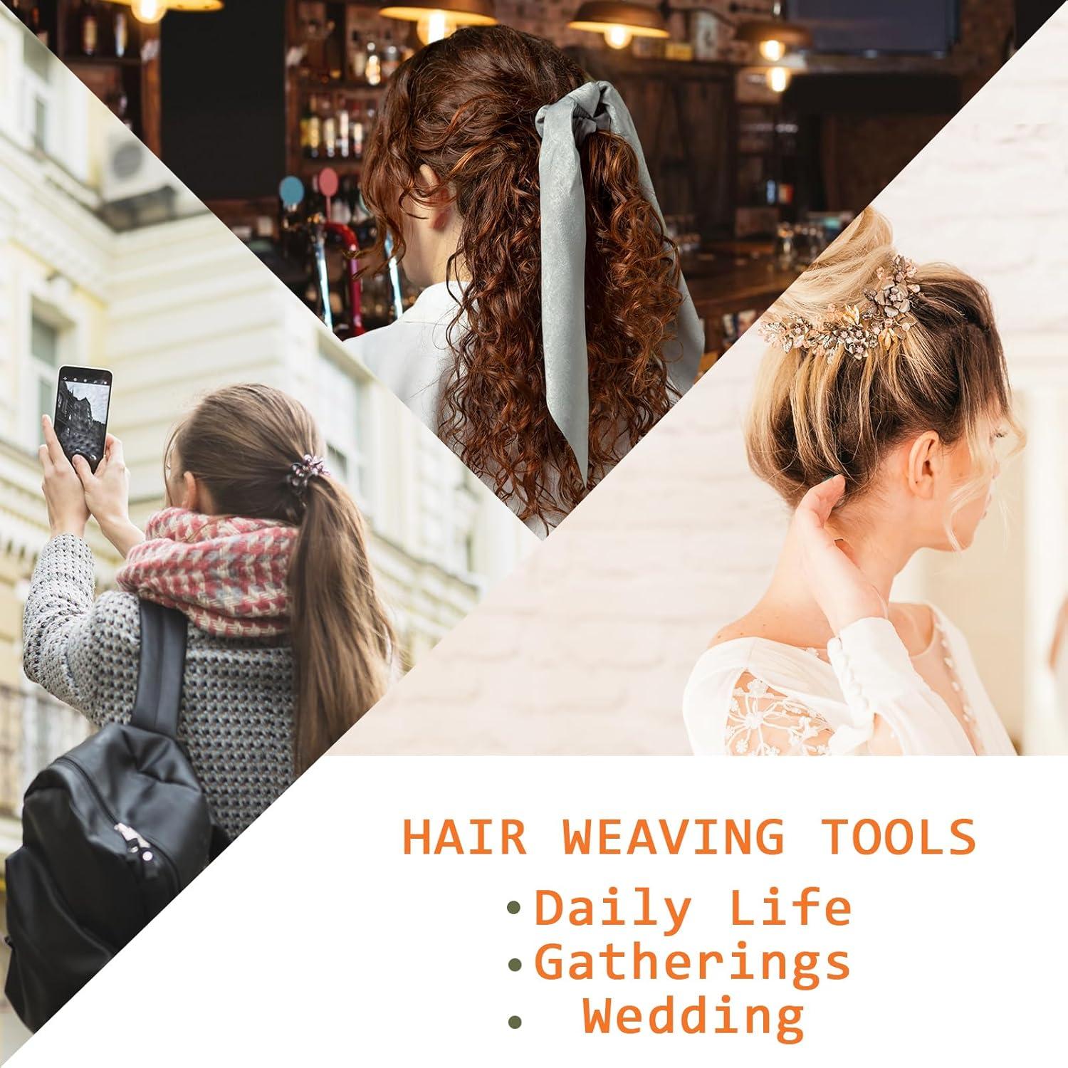 10-teiliges Haarstyling Kamm Set mit Topsy Tail und Rattenschwanzkamm