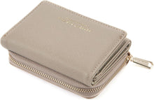 Klein Damen Geldbörse Süß Münzfach Khaki elegant