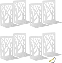 2x Mgood Metall Buchstütze weiß für Regal und Bücher