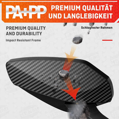 Fahrradspiegel E-Bike Rechts HD Konvexspiegel Extra Große