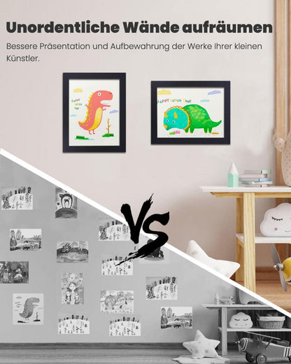 Kinder Bilderrahmen a4 Kunstfotorahmen für Schule Zuhause 2