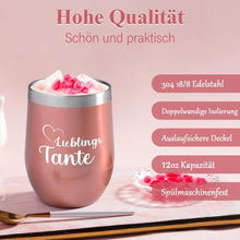 Livole Tante Geschenk 350ml Kaffeebecher to Go Thermo