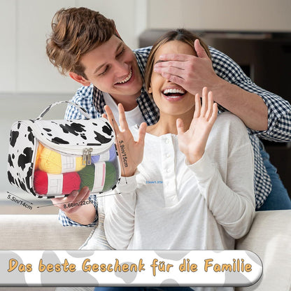 Aeeque Häkelset für Anfänger, Häkelnadeln Set mit Zubehör, Tasche - Rosa