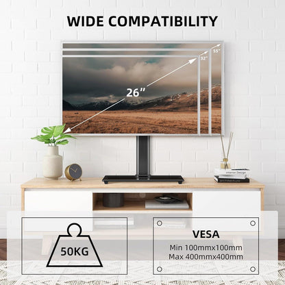 TV Ständer Schwenkbar für 26-55 Zoll LED OLED Screens bis 50