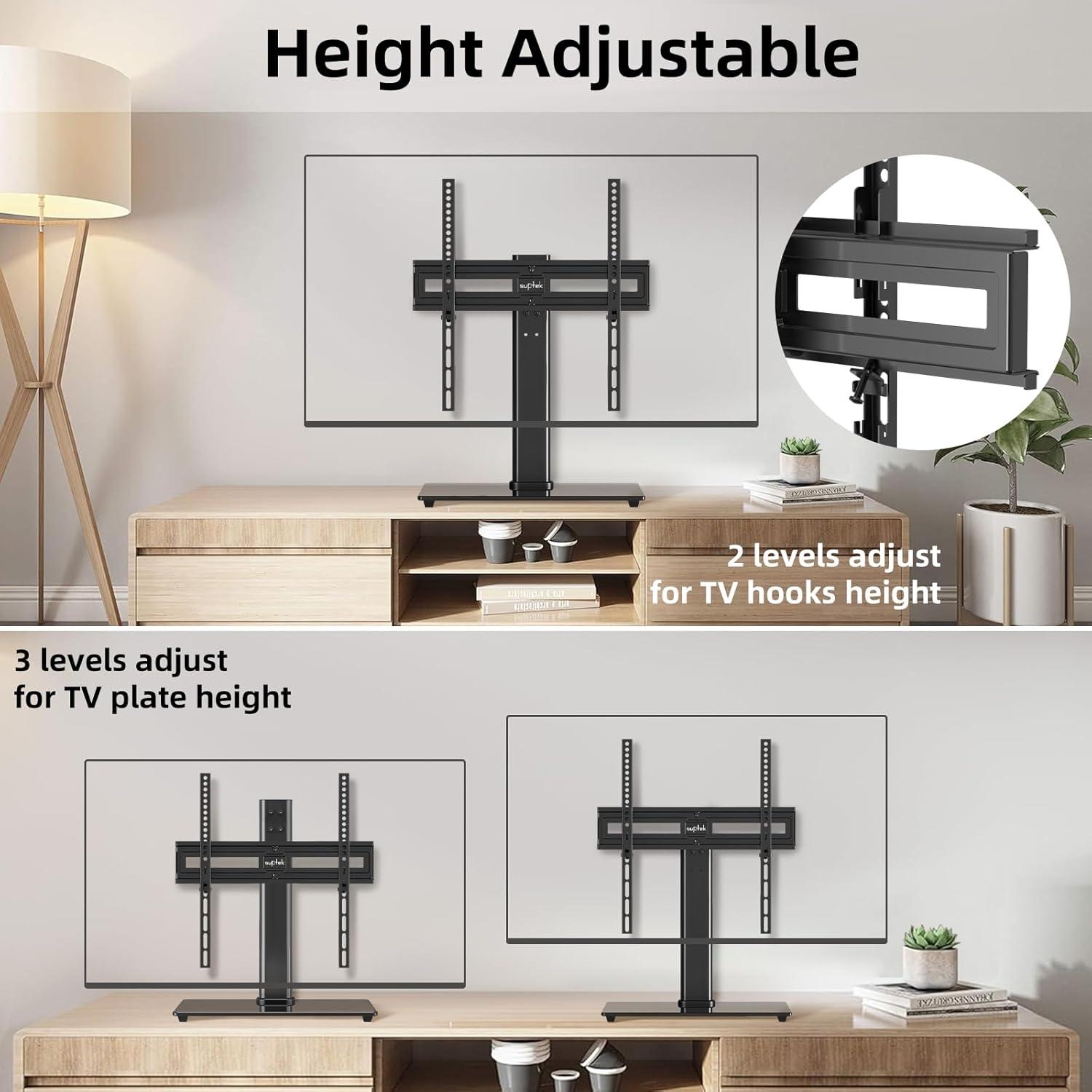 TV Ständer Schwenkbar für 26-55 Zoll Bildschirme bis 50 KG VESA