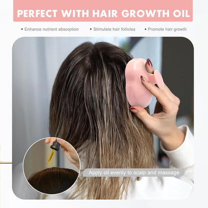 Kopfhaut Massagebürste Shampoo Bürste Haarwäsche Haarwachstum