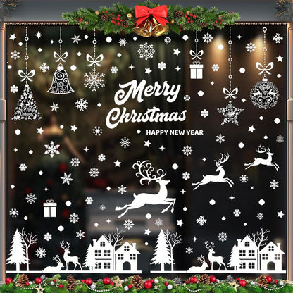 Fensterbilder Weihnachten 196 PVC Bögen Elektrostatisch