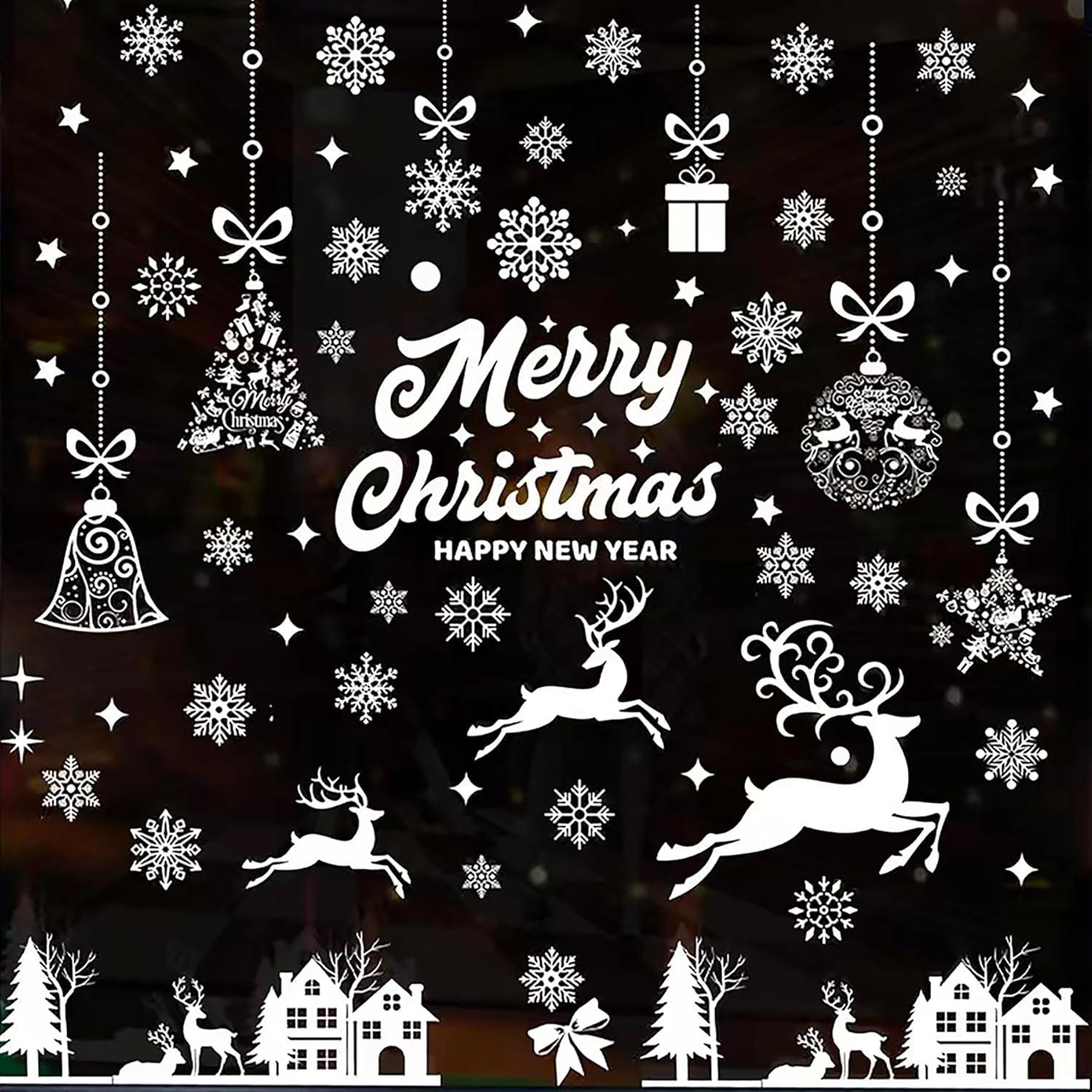 Fensterbilder Weihnachten 196 PVC Bögen Elektrostatisch