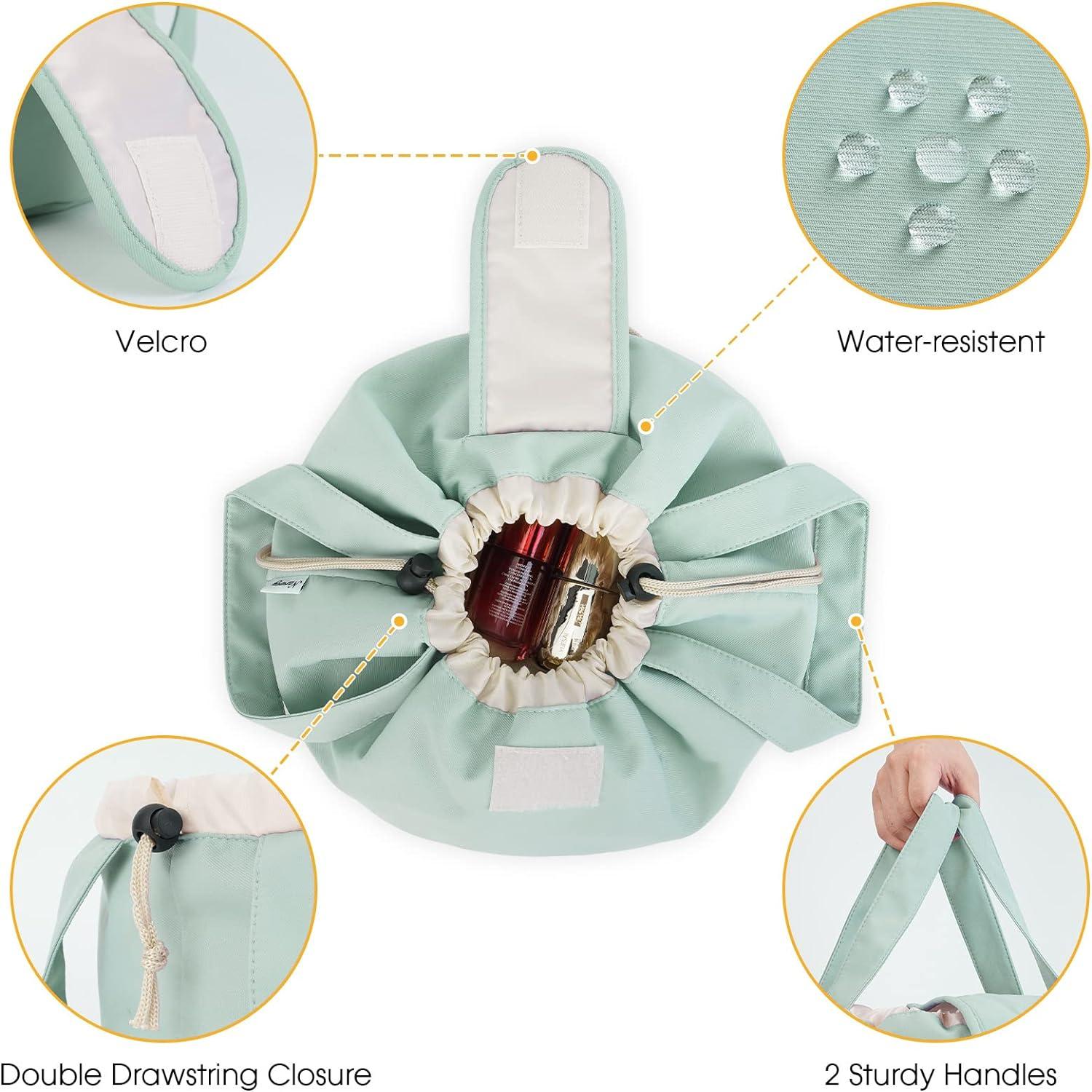 Narwey Kosmetiktasche Damen Reise Schminktasche Organizer Makeup Tasche