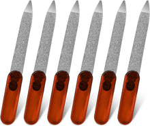 Mini Schwert Nagelfeile Set Edelstahl Doppelseitige Manikür Feilen