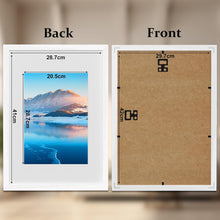 Holz A3 Bilderrahmen 29,7x42 cm - Wandmontierter Fotorahmen