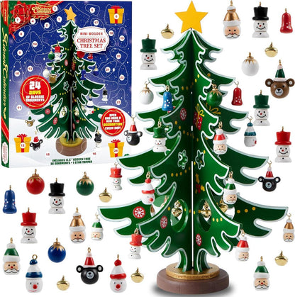 Adventskalender Weihnachten 2024 mit 24 Partydekorationen