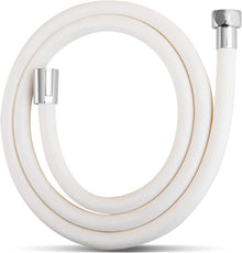 Hochwertiger PVC Duschschlauch 2,0m Mattweiß für Badarmaturen