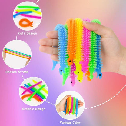 Ainiv Dinosaurier Stretchy String Spielzeug 10er Pack