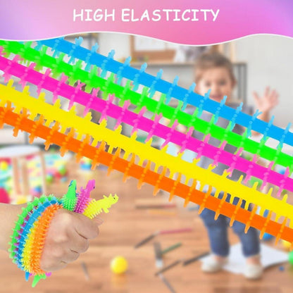 Ainiv Dinosaurier Stretchy String Spielzeug 10er Pack für Stressabbau
