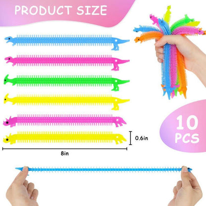 Dinosaurier Stretchy String Spielzeug 10er Pack Stressabbau Fidget Therapie