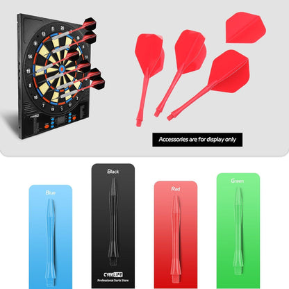 Dart-Schäfte CyeeLife 15 Stück mit 20 O-Ringen Rot
