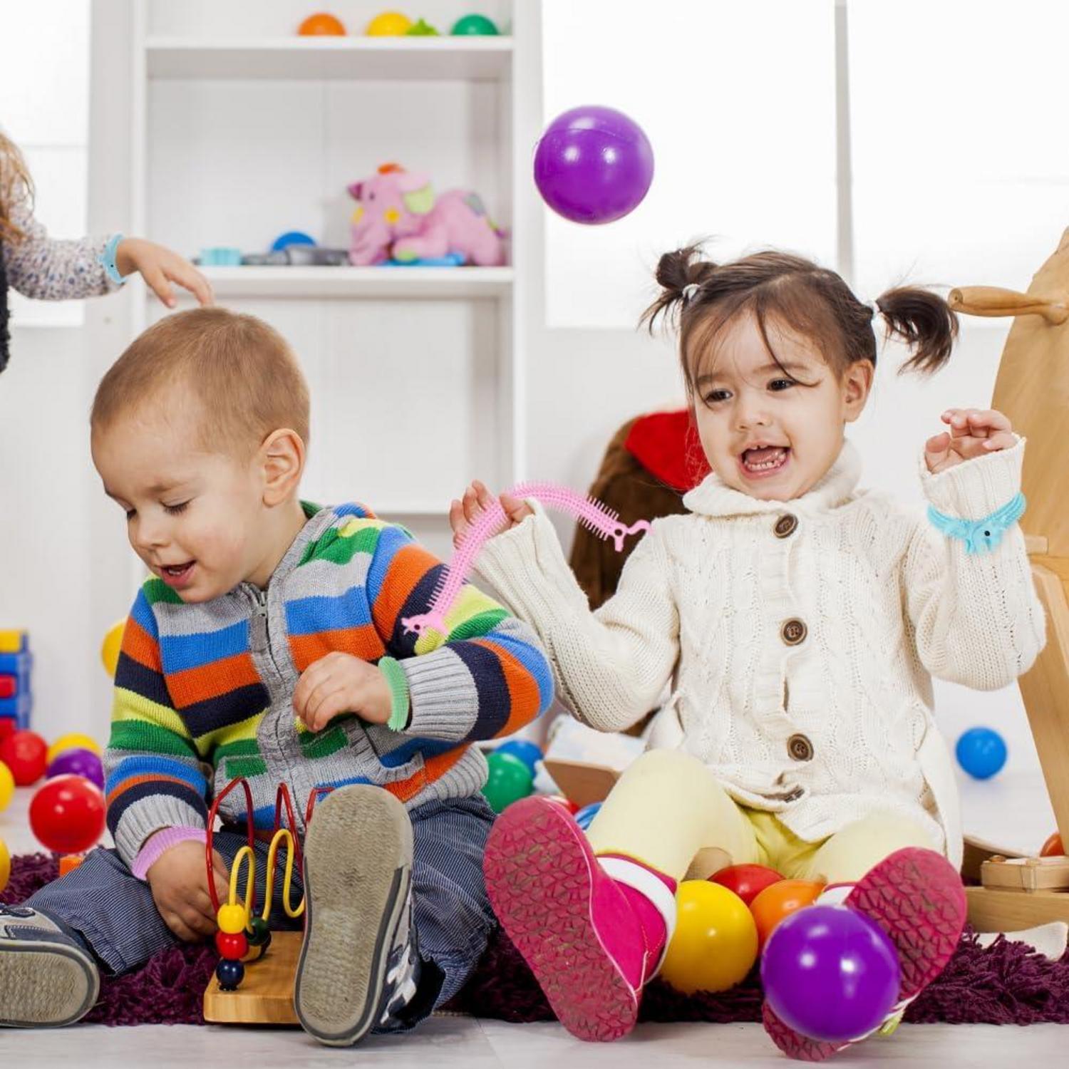 Ainiv Einhorn Stretchy String Spielzeug 10er Pack Stressabbau Fidget Spielzeug