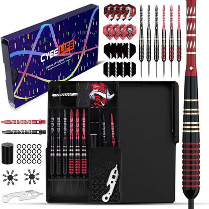 Dartpfeile Metallspitze Profi Steeldarts Aluminium Schaft 24g