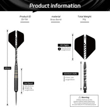 Professionelle CyeeLife Dartpfeile 24g Metallspitze mit