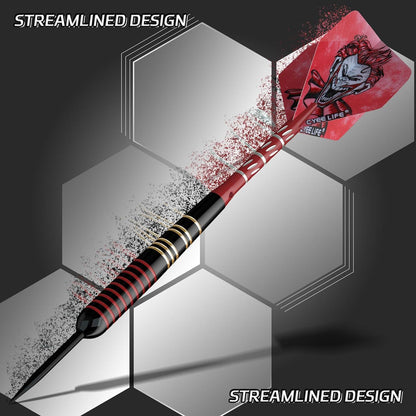 Dartpfeile Metallspitze Profi Steeldarts Aluminium Schaft 24g