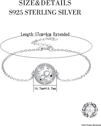 Mutter Tochter Elefant Armband 925 Sterling Silber Damen Geschenk