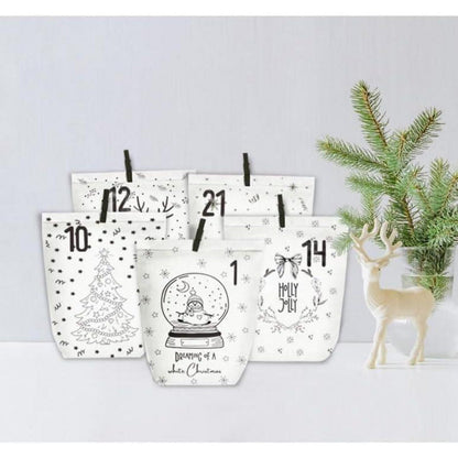 Adventskalender zum Befüllen 24 Weihnachtskalender