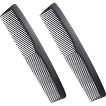 2 Stücke Hair Comb Set Styling Kamm 18.7cm Schwarz