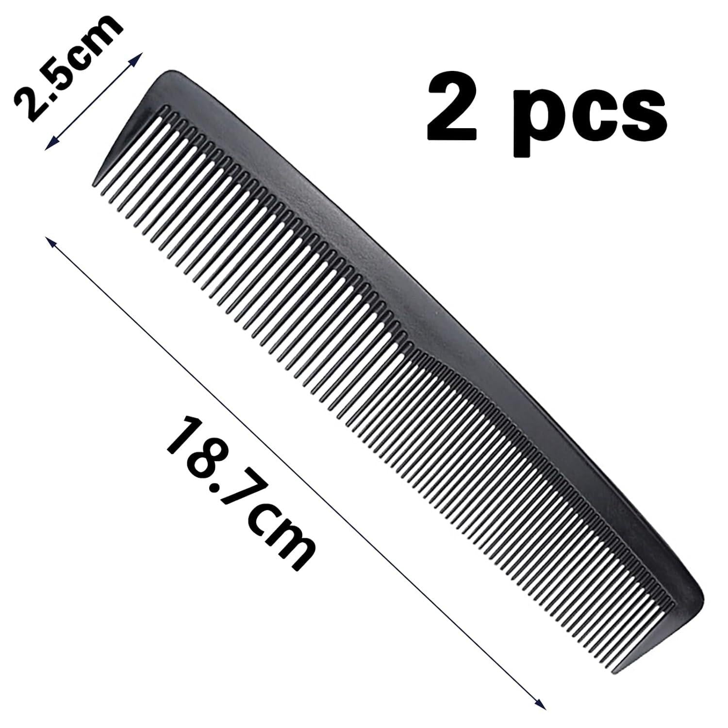 2 Stücke Kamm Männer Hair Comb Herren Haar Kamm Haarkamm