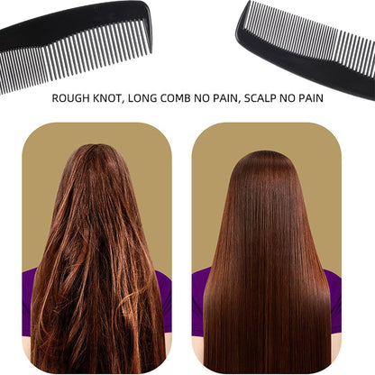 Herren Haarkamm Styling Kamm Set glatte lockige lange kurze Haare 18.7cm