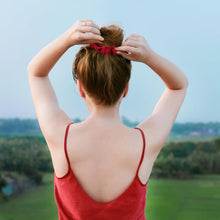 Lolalet Seide Scrunchies Haargummis für Damen 8 Stück 8