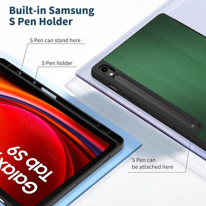 EasyAcc Samsung Galaxy Tab S9 FE 10.9/ S9 2023 11 Schutzhülle Dunkelgrün