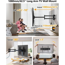 TV Wandhalterung Schwenkbar Neigbar 37-75 Zoll 50kg