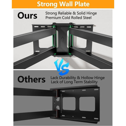 TV Wandhalterung Schwenkbar Neigbar 37-75 Zoll 50kg