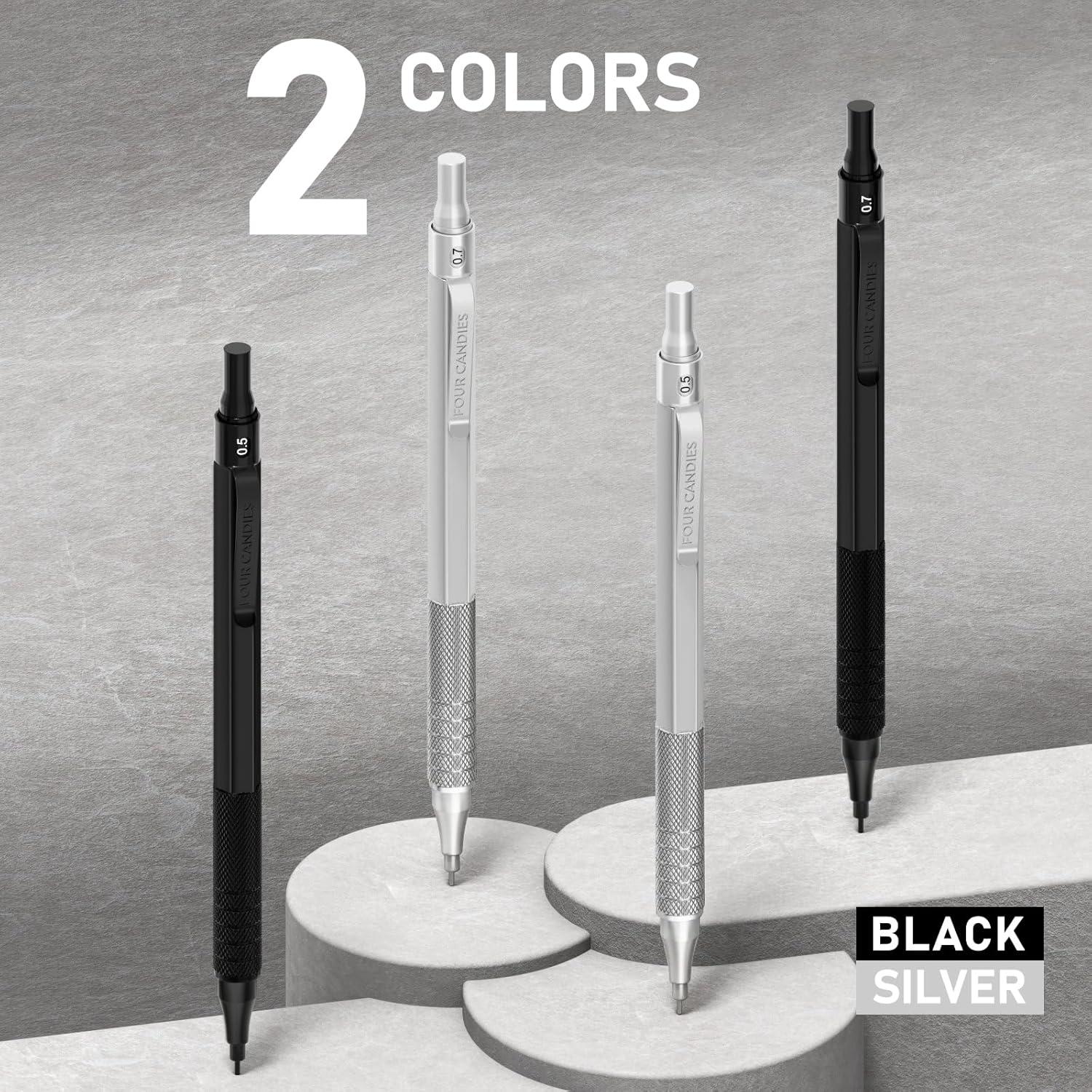 Metall-Druckbleistift-Set 480 Stück HB-Minenminen