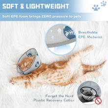 Supet Halskrause Katze Einstellbarer Weich Kragen Cone für