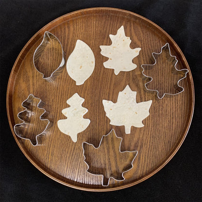 4-teiliges Herbst Blätter Ausstechformen Set - Ideal zum Backen