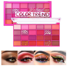 Professionelle Lidschatten Palette 24 Farben Matt Schimmer
