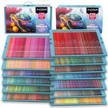 Künstler Buntstifte Set 520 Farben weicher Kern für Zeichnen & Malen
