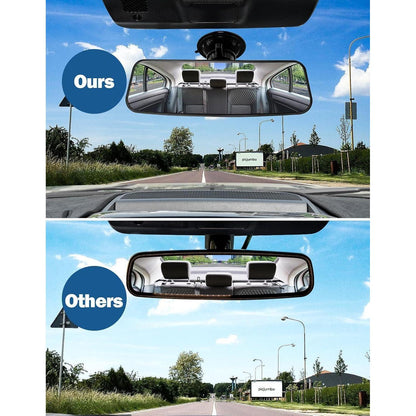JOYTUTUS Panorama Auto Innenspiegel Saugnapf 200 x 60 mm