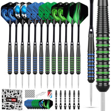 CyeeLife Profi Dartpfeile 22g Metallspitze 12 Stück Steel