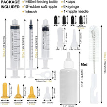 Aufzuchflasche Welpenmilch Nippel Spritzen 18 Stück