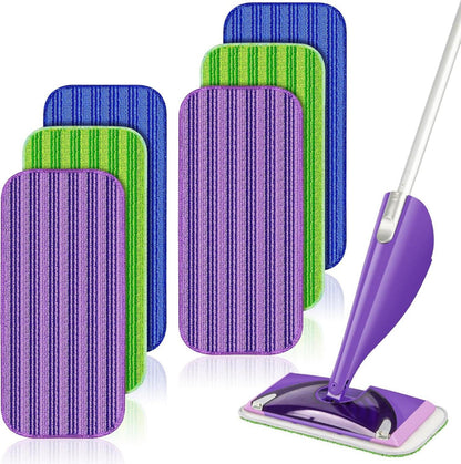 6er Pack Mikrofaser Wischmopp Pads für Swiffer WetJet