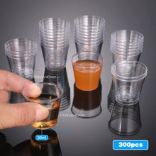 200 Stück 3cl/30ml Plastik Schnapsgläser