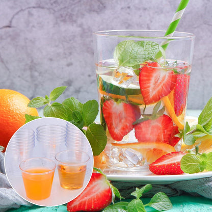 200x Shotgläser 30ml Plastik PS Material Wiederverwendbar Partybecher