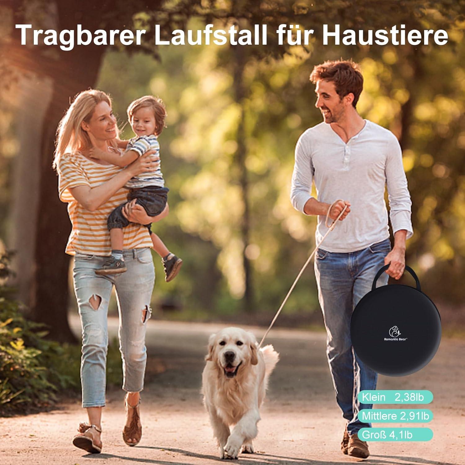 Hundebox Hundelaufstall faltbar wasserdicht transportabel