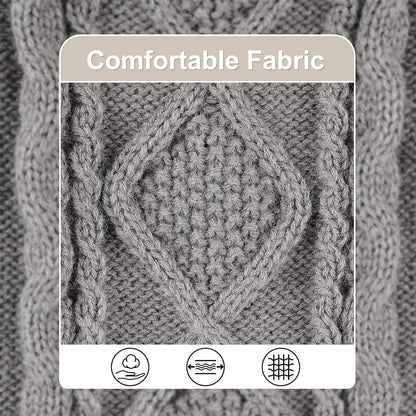 Hundepullover Winter Warmer Strickpullover Rollkragen Katzen Large