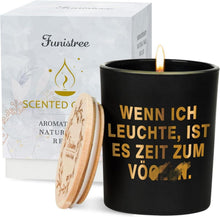 Weihnachtsgeschenke Duftkerze Glas Männer Romantische Weihnachtskerzen