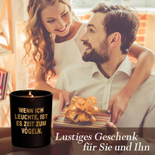 Weihnachtsgeschenk Duftkerze für Männer im Glas